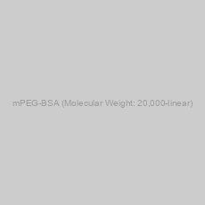Image of mPEG-BSA (Molecular Weight: 20,000-linear)